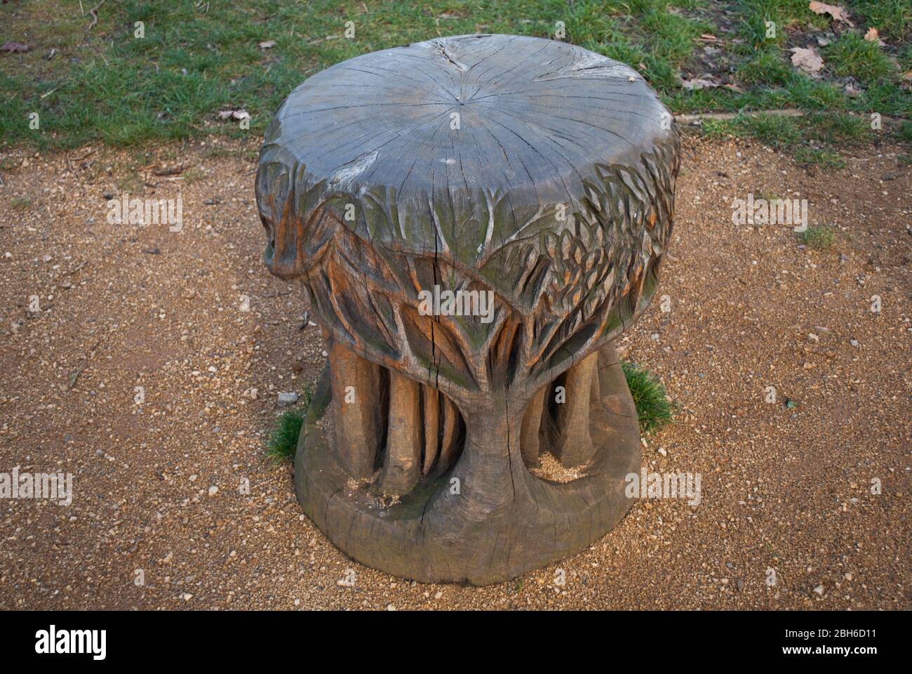 Carved Wooden Sculptures Wood Sculpture Gallery Garden Regent's Park