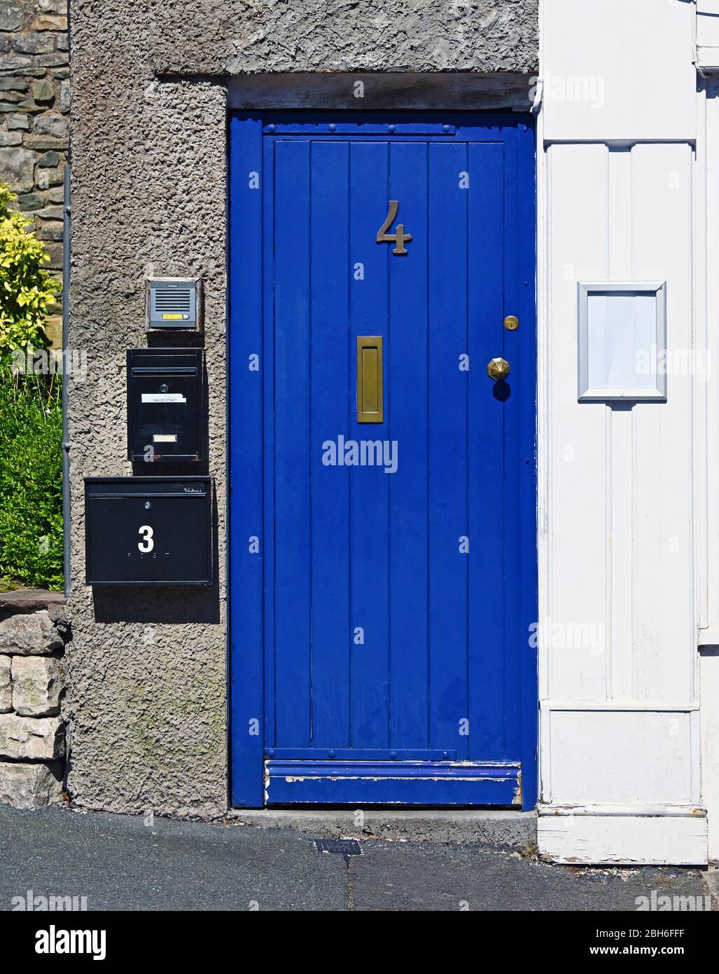 House Number 4. Maude Street, Kendal, Cumbria, England, United Kingdom, Europe. Stock Photo