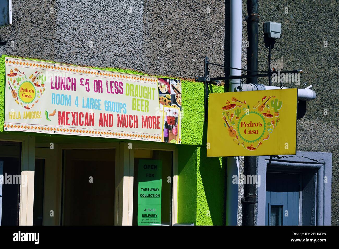 Pedro's Casa. Maude Street, Kendal, Cumbria, England, United Kingdom, Europe. Stock Photo