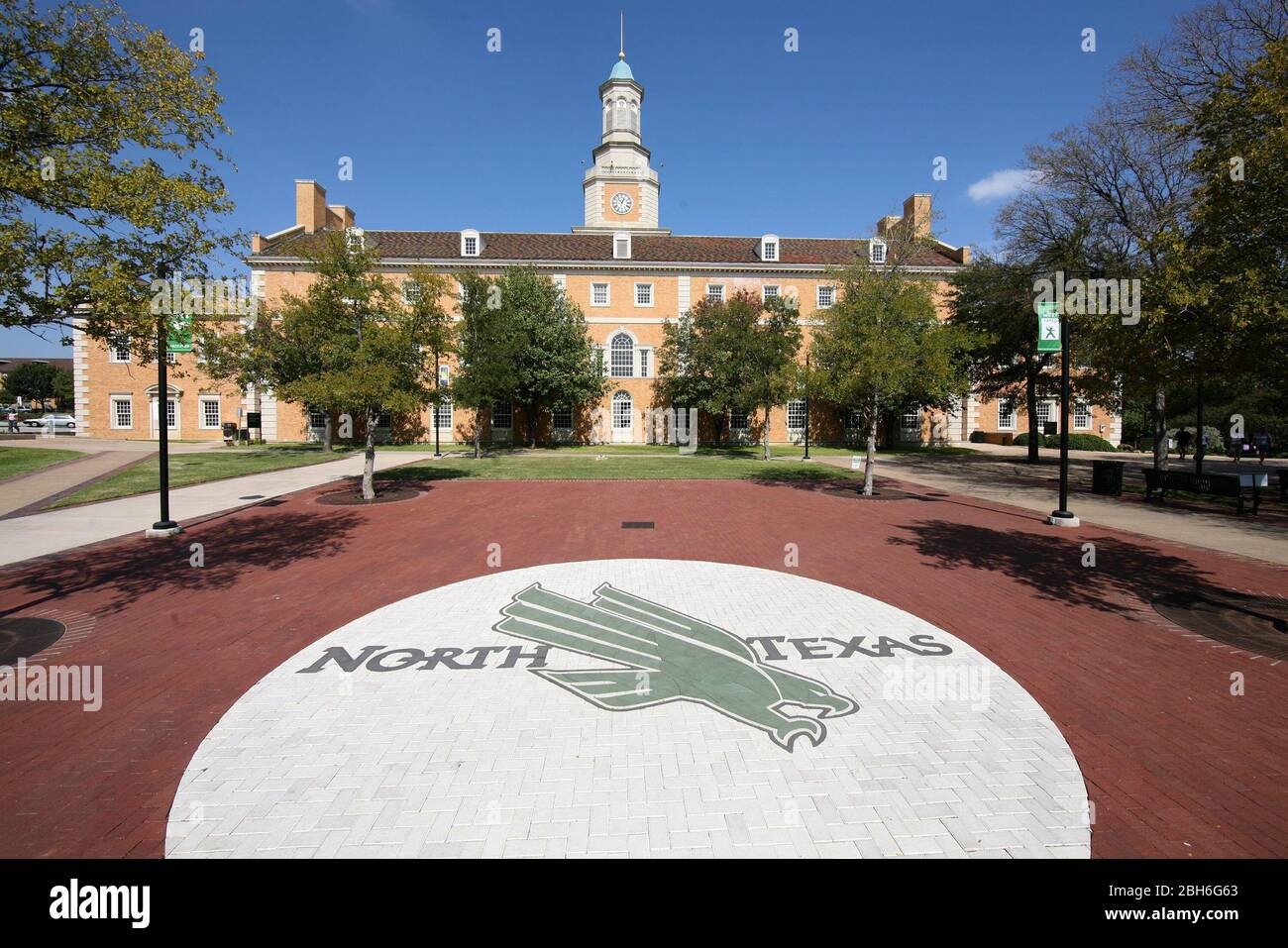 University Of North Texas Denton Campus Map United States Map