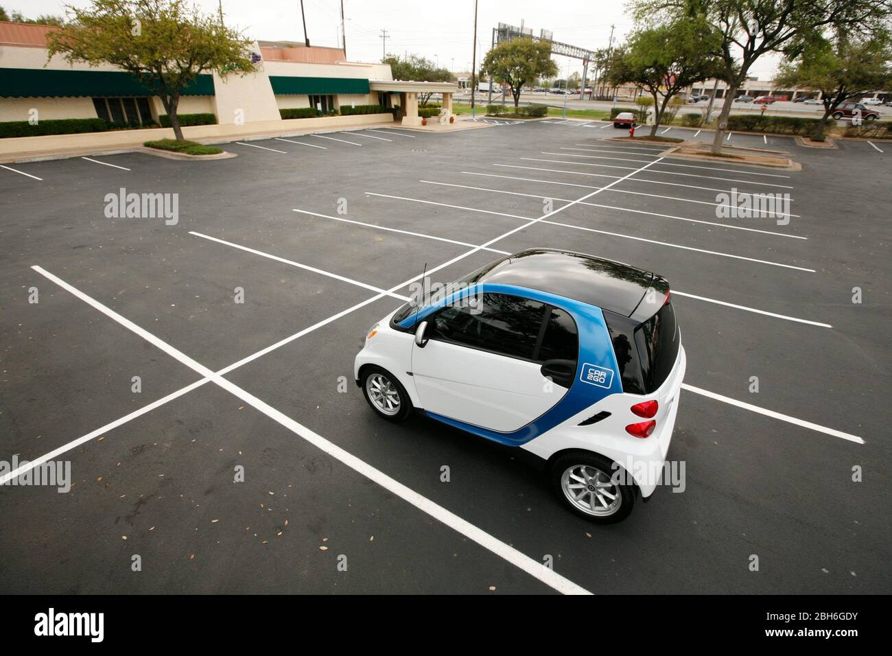 Austin, Texas USA, March 18, 2009. SmartforTwo car, made by German car
