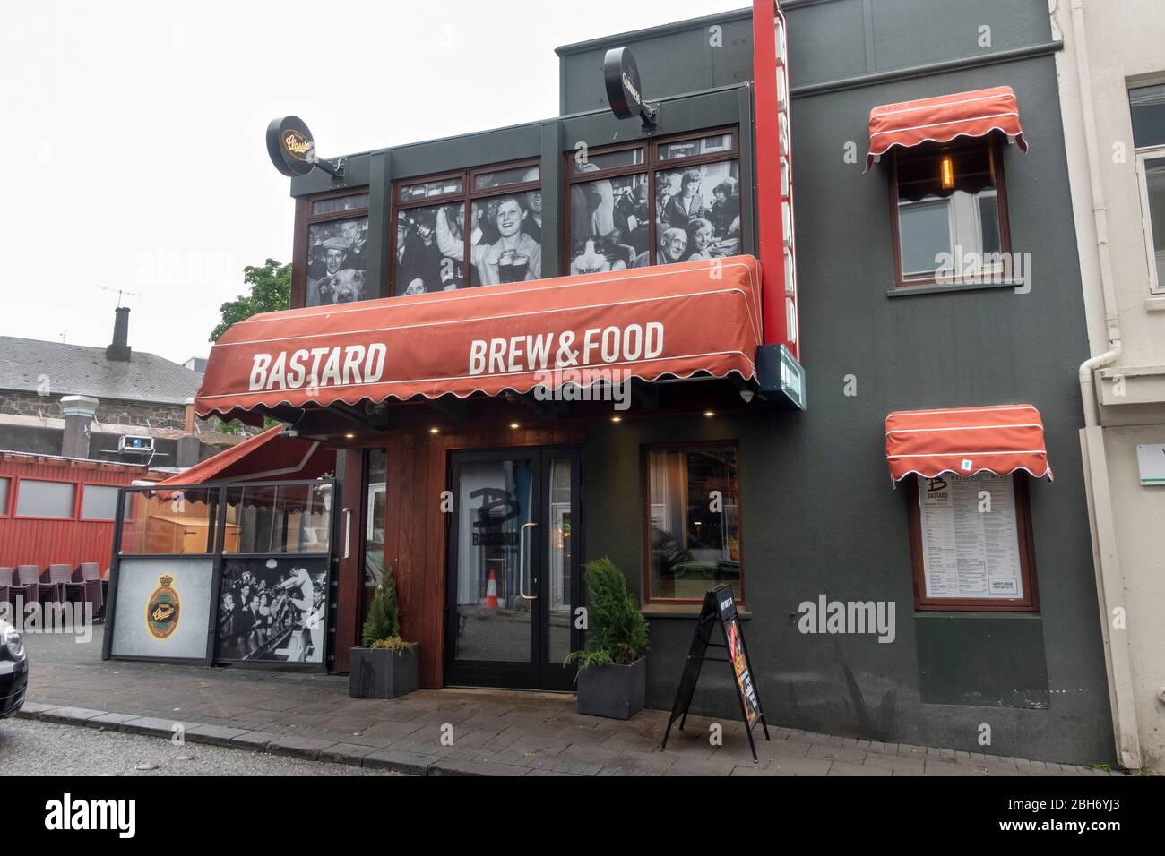 The Bastard Brew and Food in Reykjavik, Iceland Stock Photo Alamy