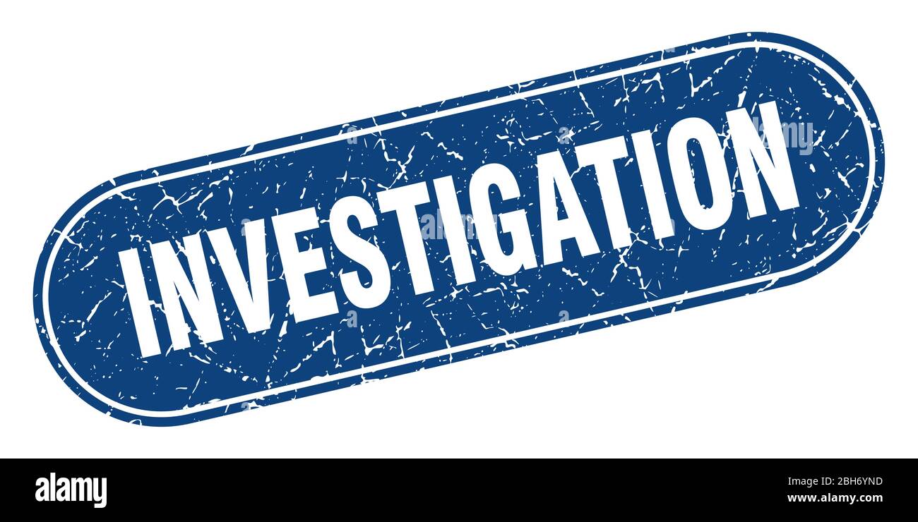 Investigation sticker square sign hi-res stock photography and images ...