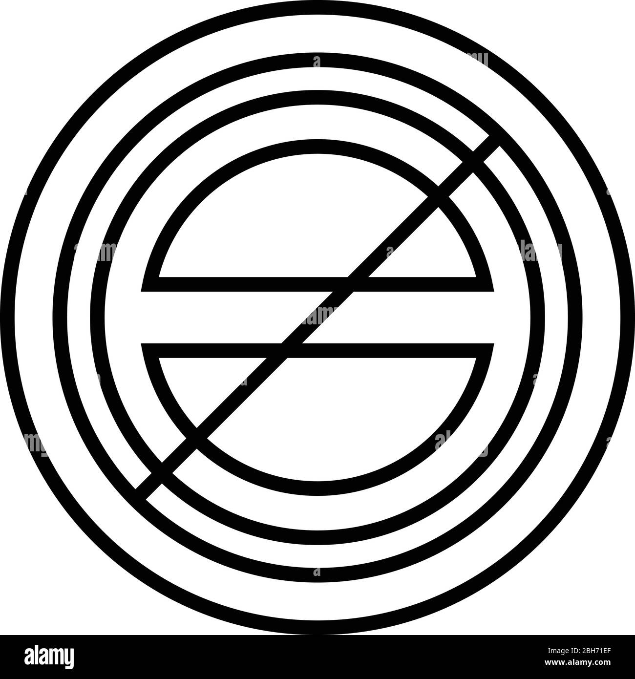 Halogen symbol type cooking surfaces sign utensil destination panel