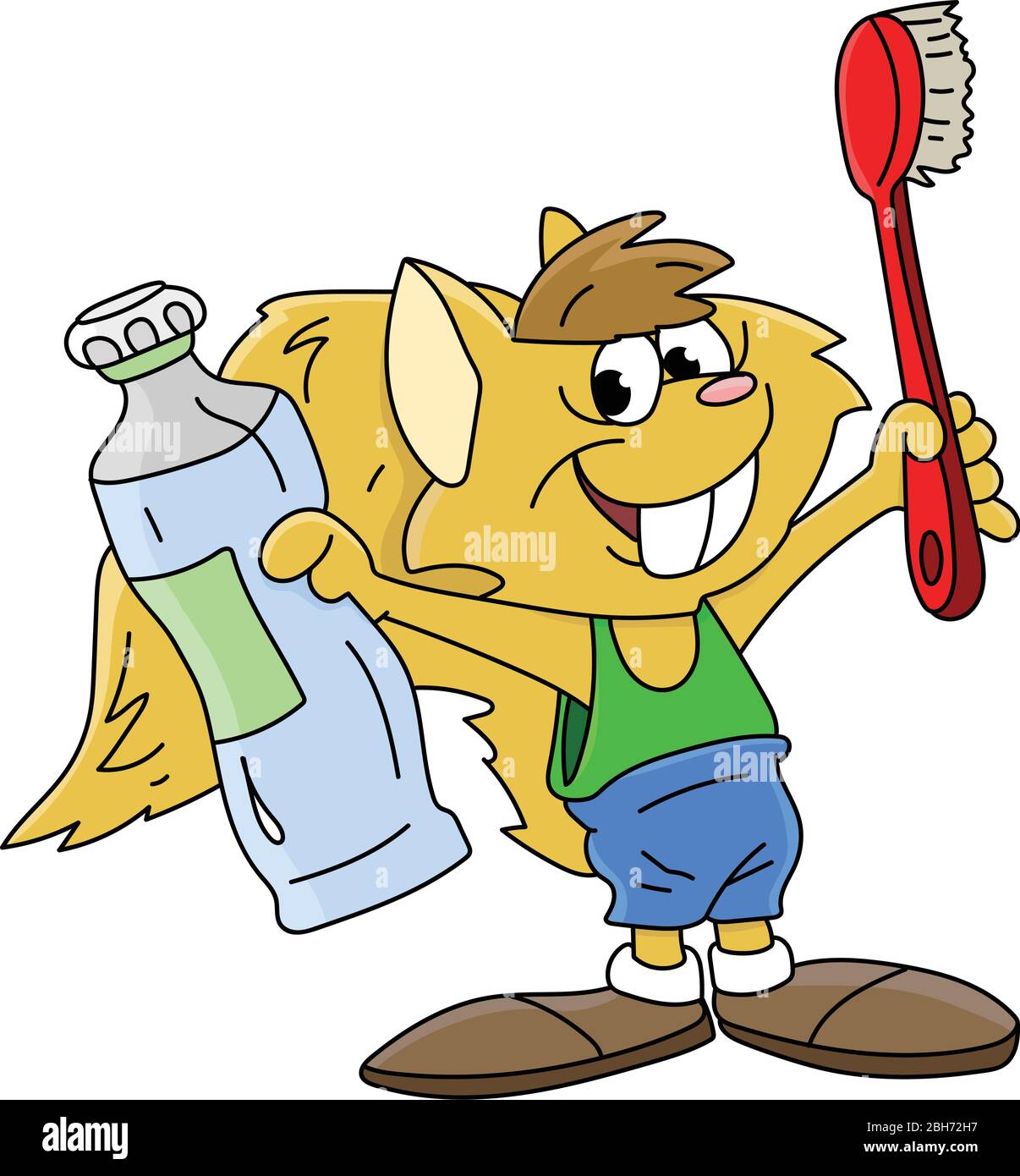 happy cat toothbrush