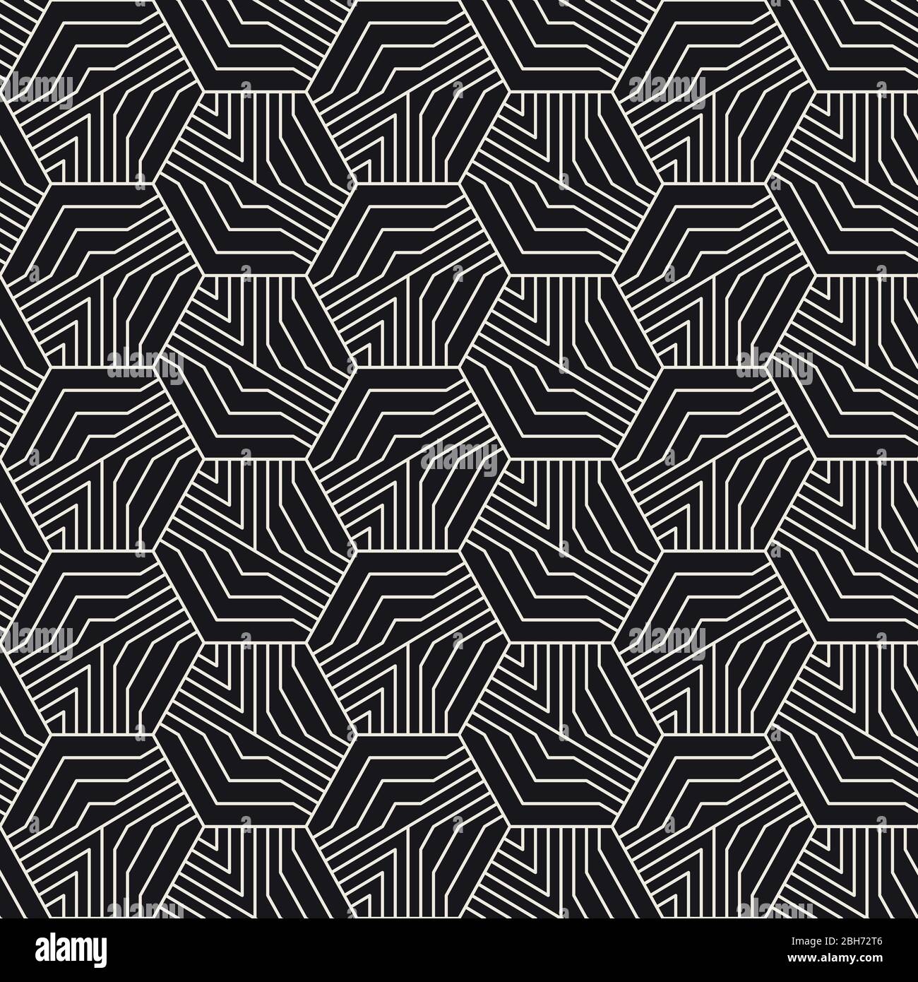 Abstract geometric pattern with stripes. Vector seamless background ...