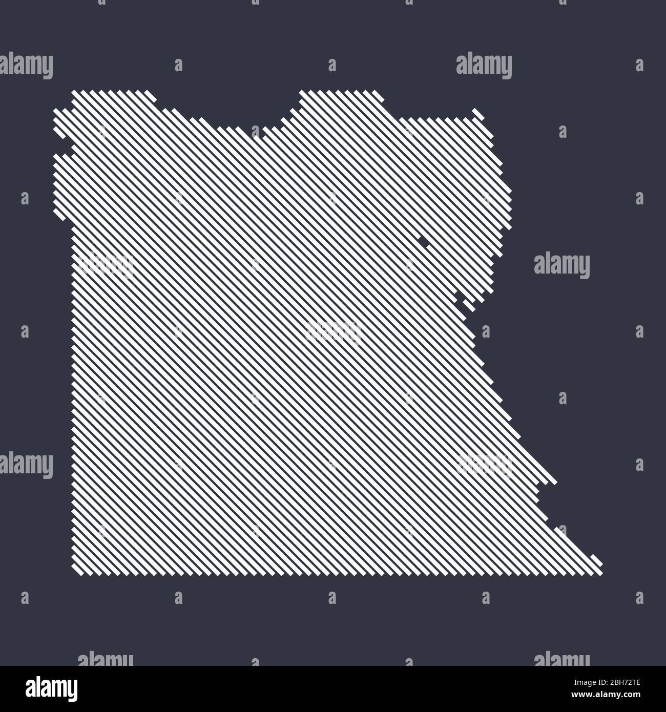 Egypt Outline Map Hi Res Stock Photography And Images Alamy