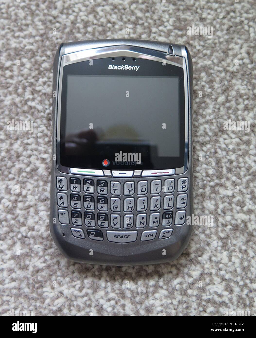 Blackberry phone Stock Photo