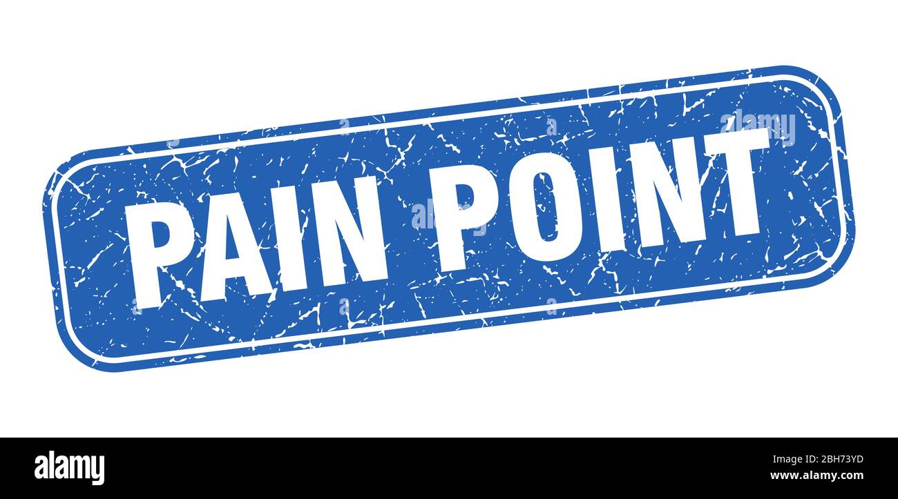 Pain point stamp sign seal hi-res stock photography and images - Alamy