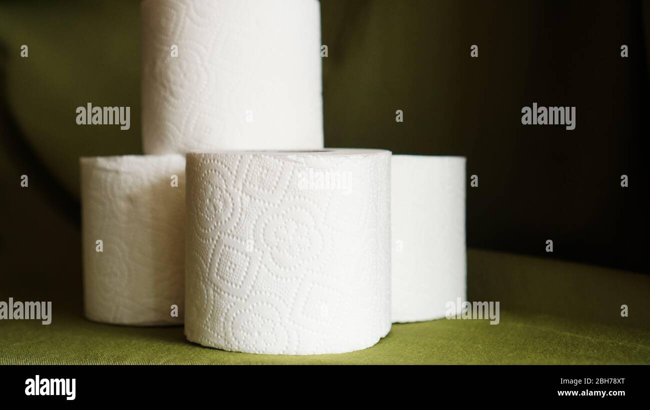 Toilet paper is consider a must item during crisis. Tissue rolls on