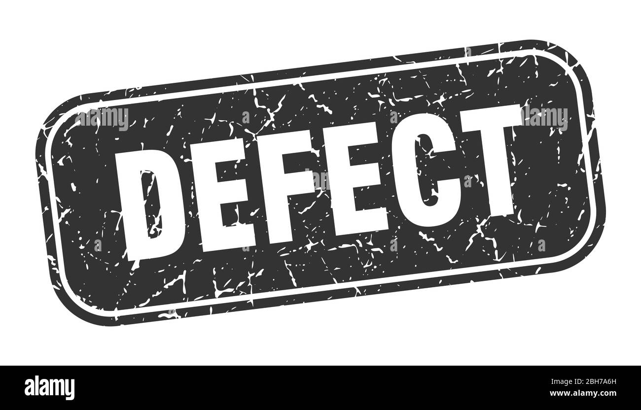 defect stamp. defect square grungy black sign Stock Vector Image & Art ...