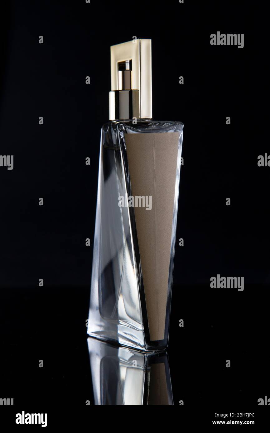 black elegant perfume