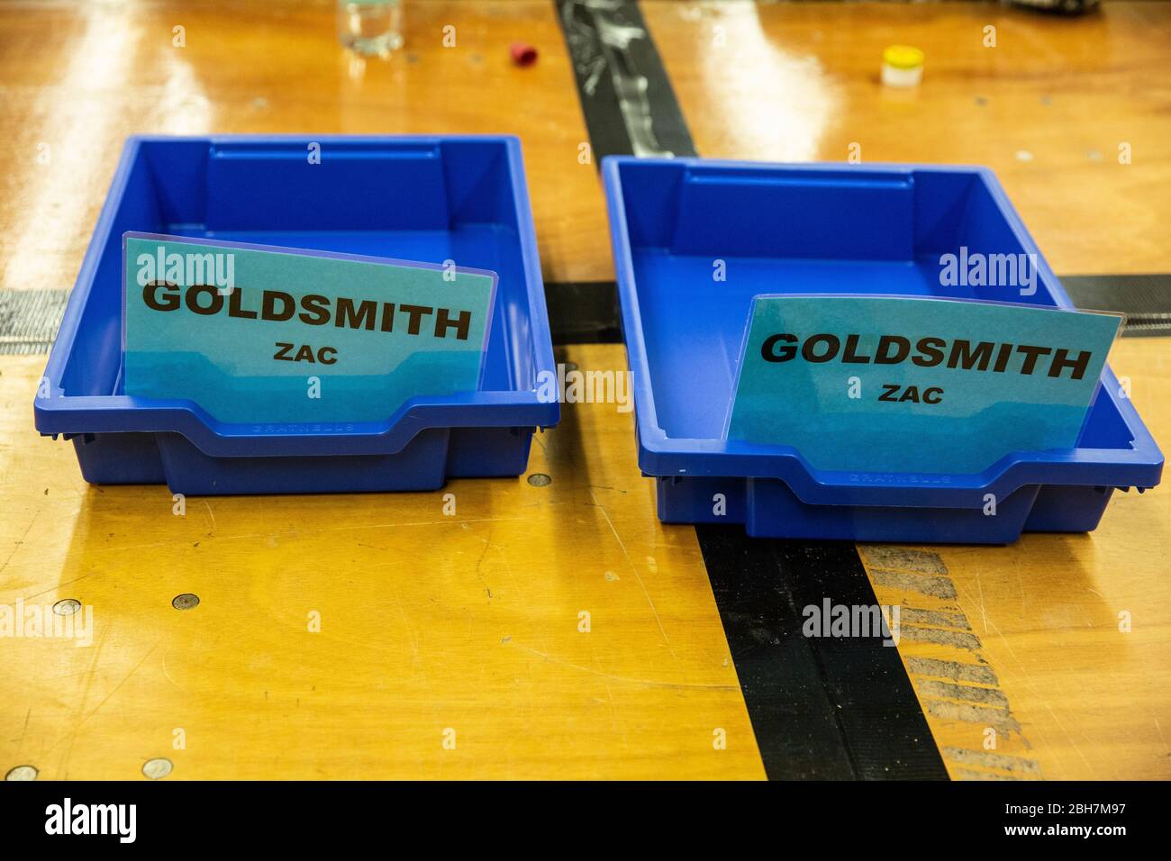 General Election Vote Count held at St Mary's University, Twickenham