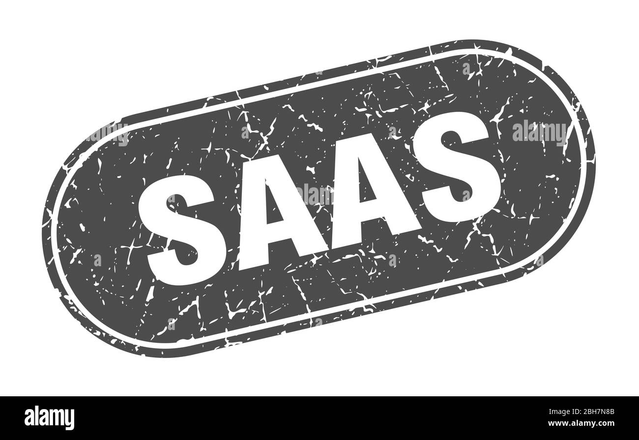 saas sign. saas grunge black stamp. Label Stock Vector Image & Art - Alamy