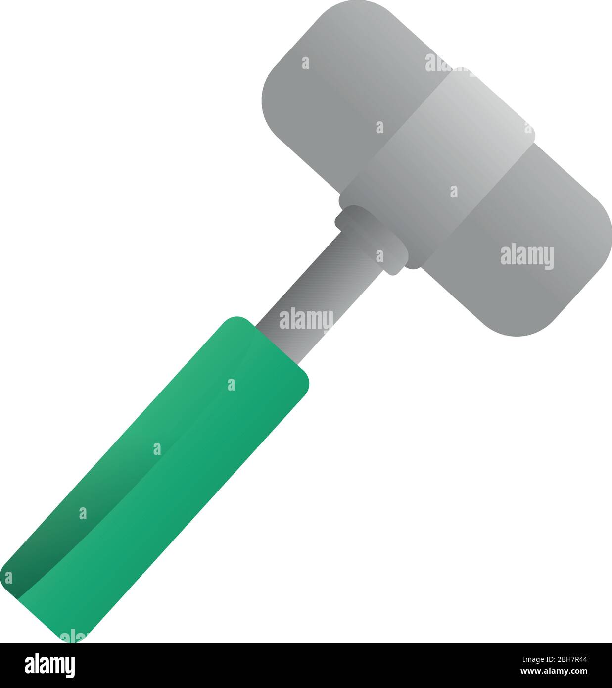 Isolated reflex hammer icon Stock Vector