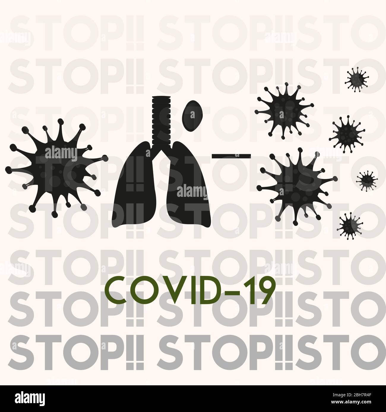 Coronavirus medical poster Stock Vector Image & Art - Alamy