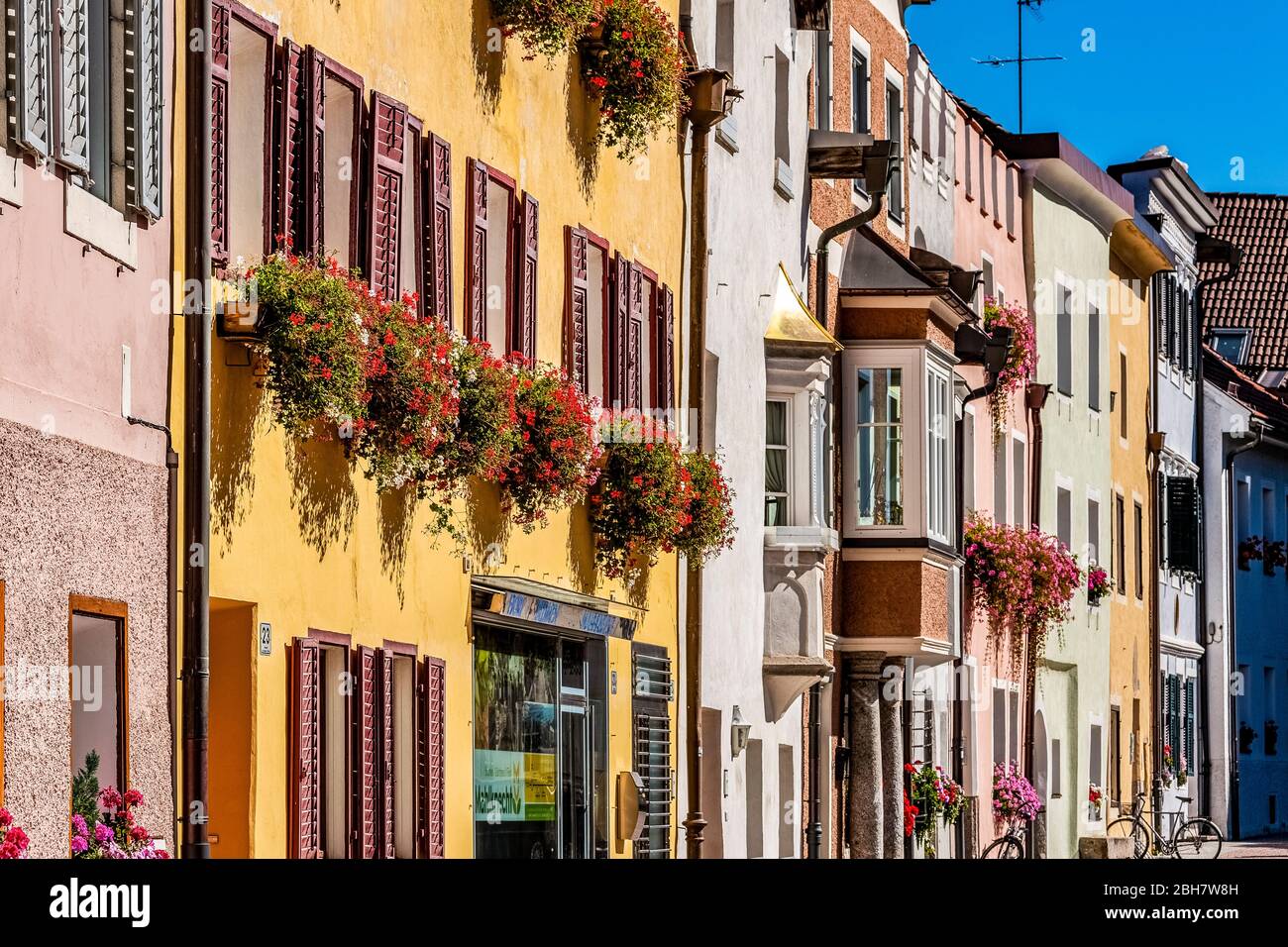 Italy Soth Tyrol - Val Pusteria - Brunico  - Via Ragen di Sopra Stock Photo