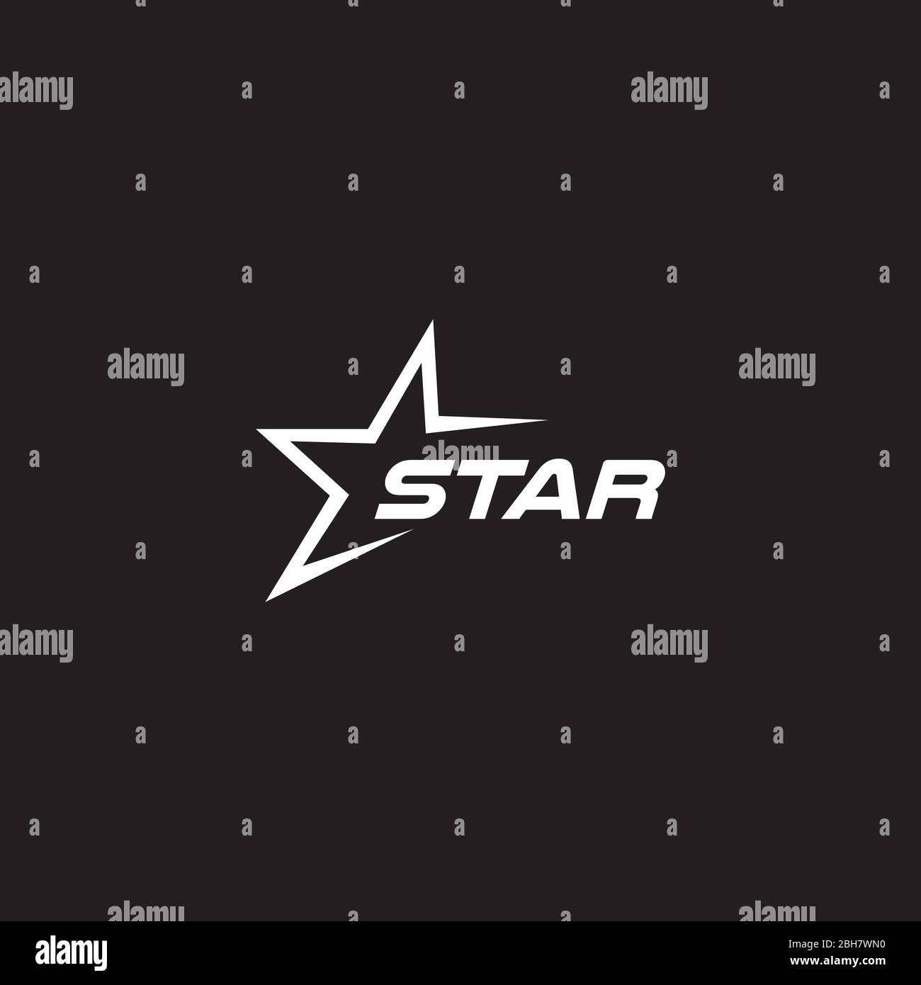 Star logo icon design vector template Stock Vector