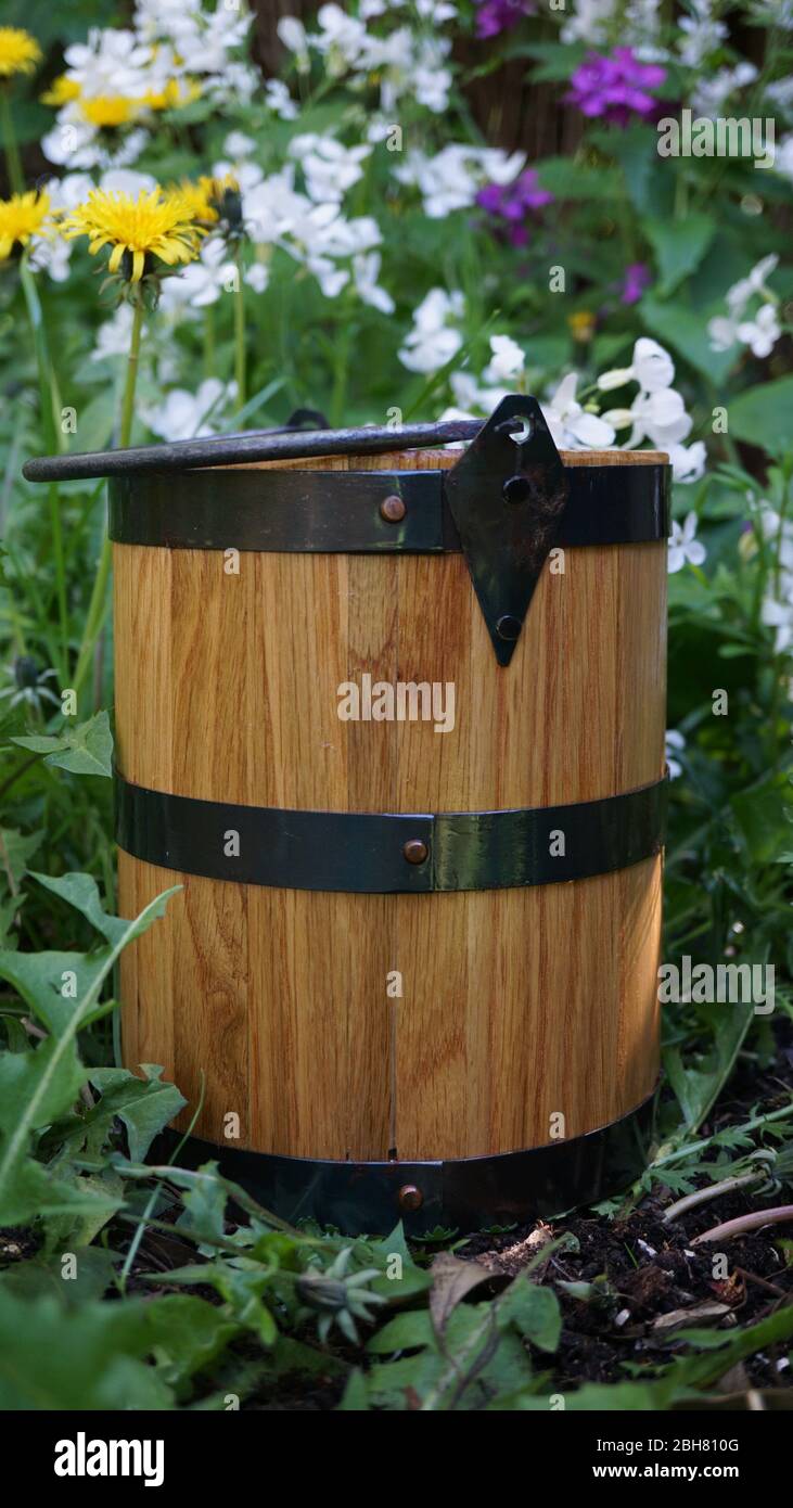 Anglo Saxon mead hall bucket presumed ritual use based on the find from