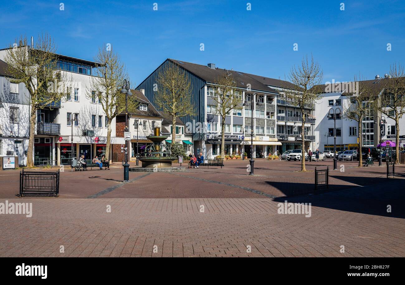 15.04.2020, Heinsberg, North Rhine-Westphalia, Germany - Heinsberg is the first German epicentre of the epidemic in which the corona virus spread rapi Stock Photo