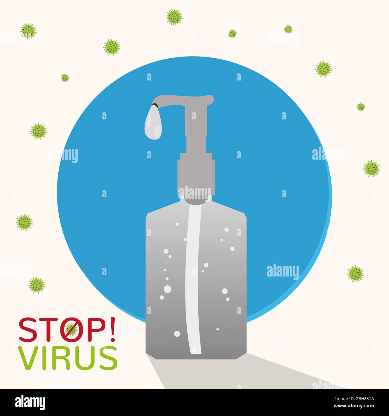 Coronavirus stop and prevention poster Stock Vector Image & Art - Alamy