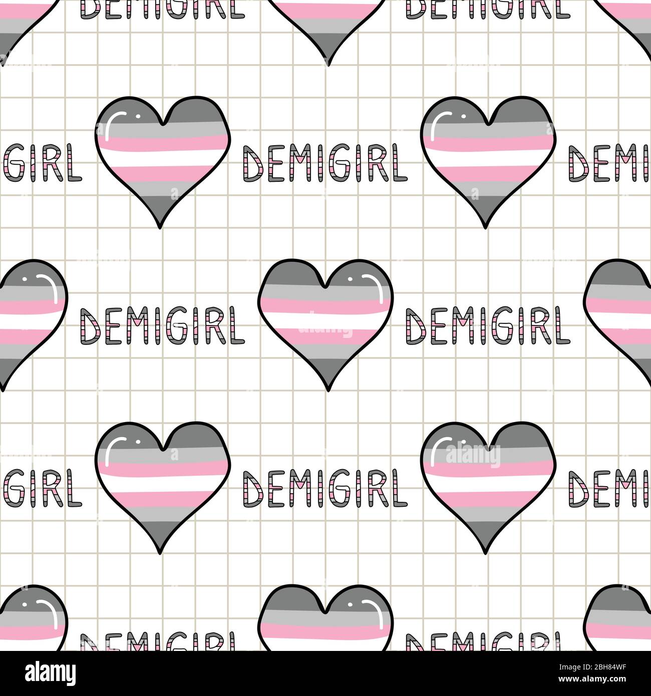 Demigirl LGBTQ flag wallpaper by PIPE4dbus  Download on ZEDGE  d6c7