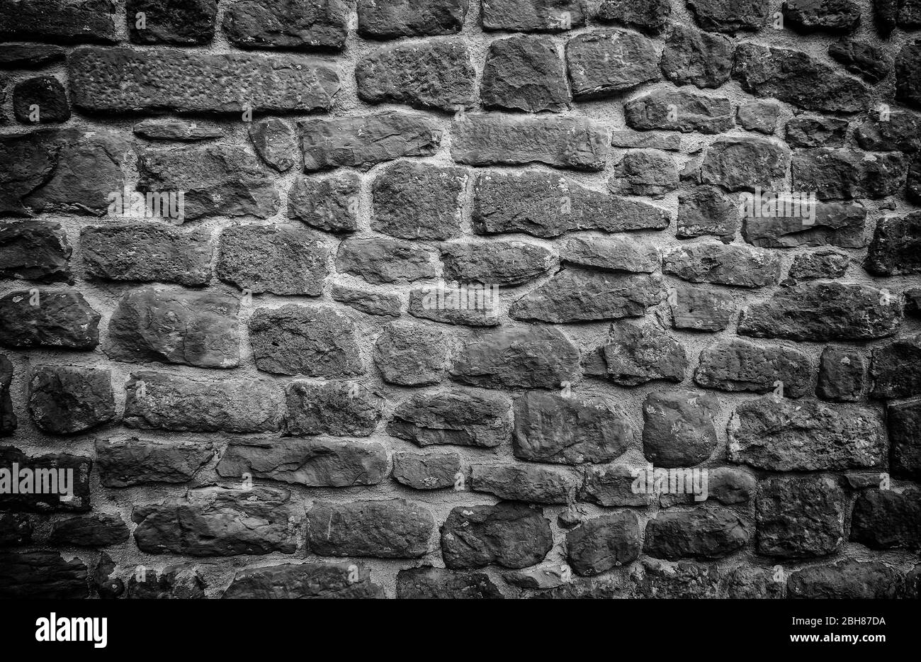Ancient stone wall, detail of ancient wall Stock Photo Alamy