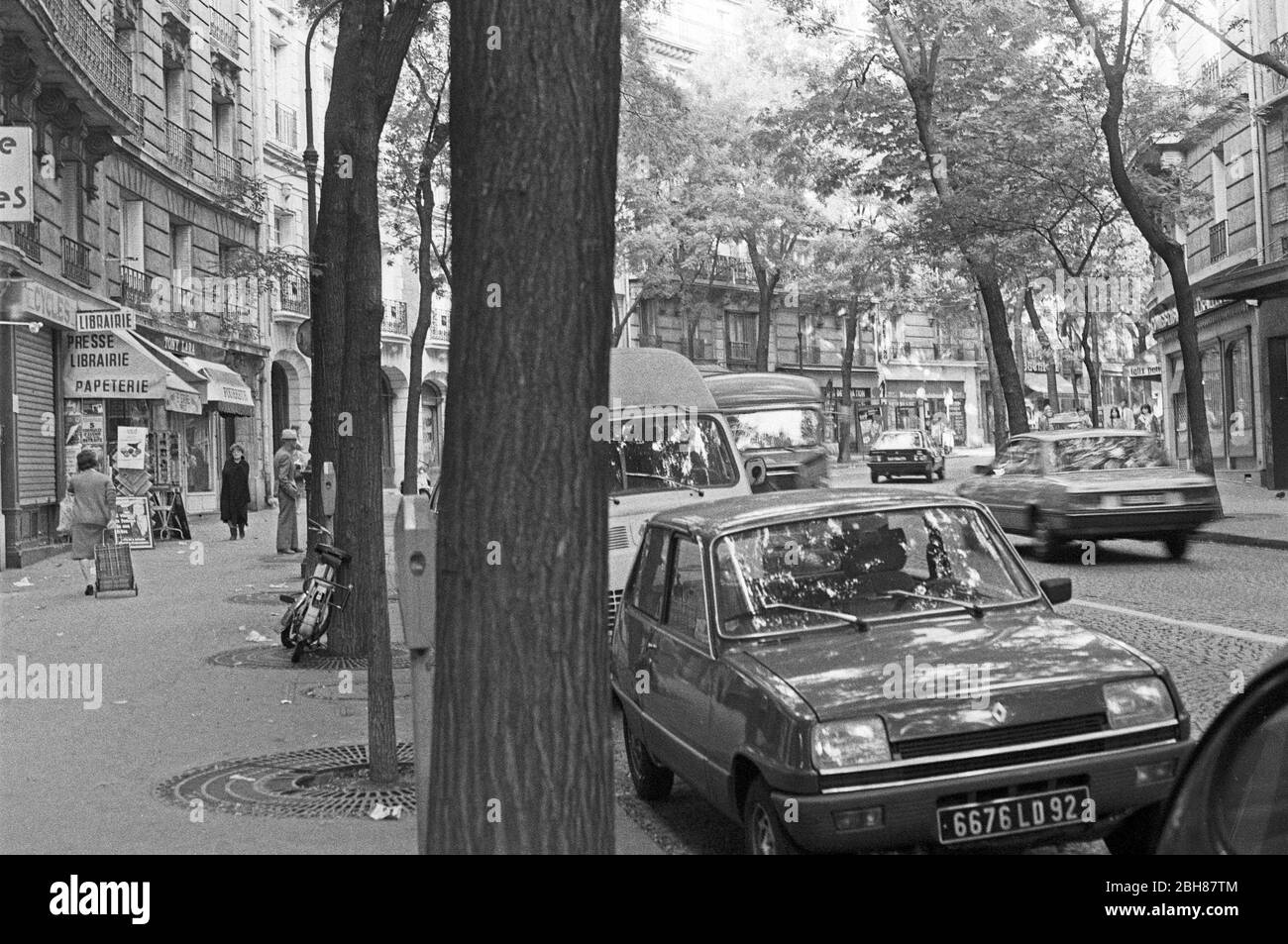 Montmartre, historische Aufnahme, Oktober 1983, Paris, Frankreich