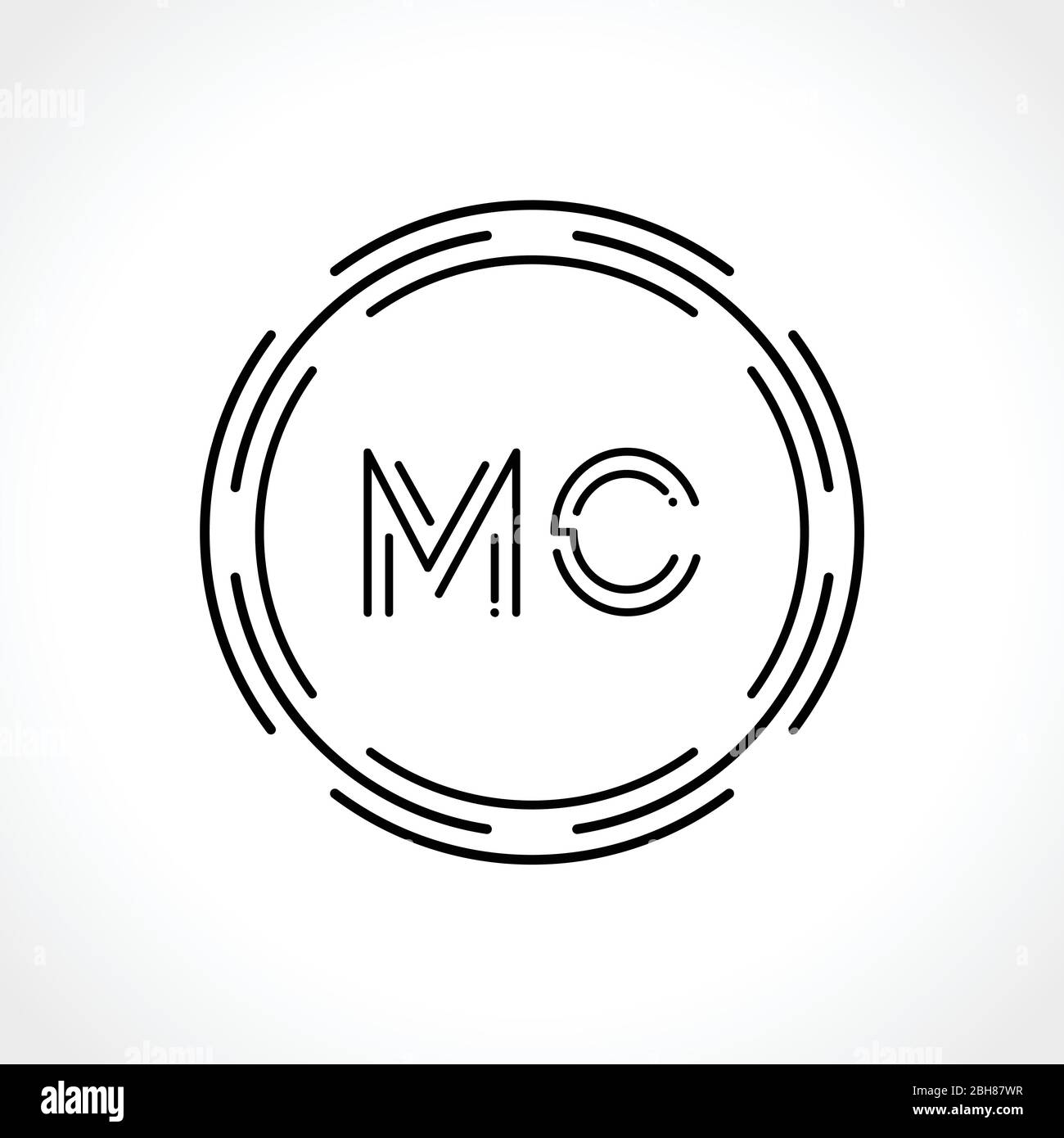 Mc logo hi-res stock photography and images - Alamy