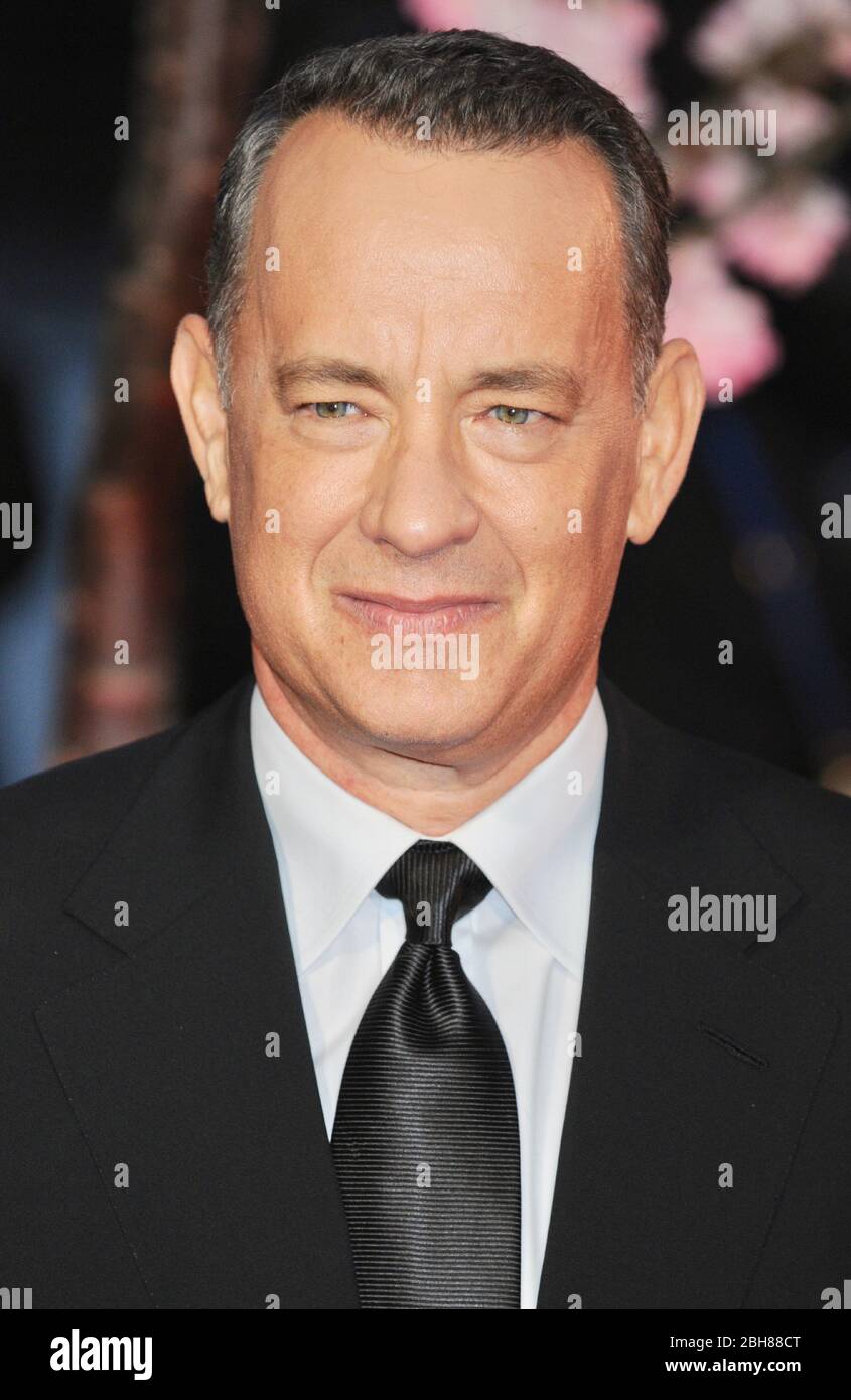Tom Hanks. 'Saving Mr Banks'. BFI London Film Festival, Odeon Leicester Square, London. UK Stock Photo