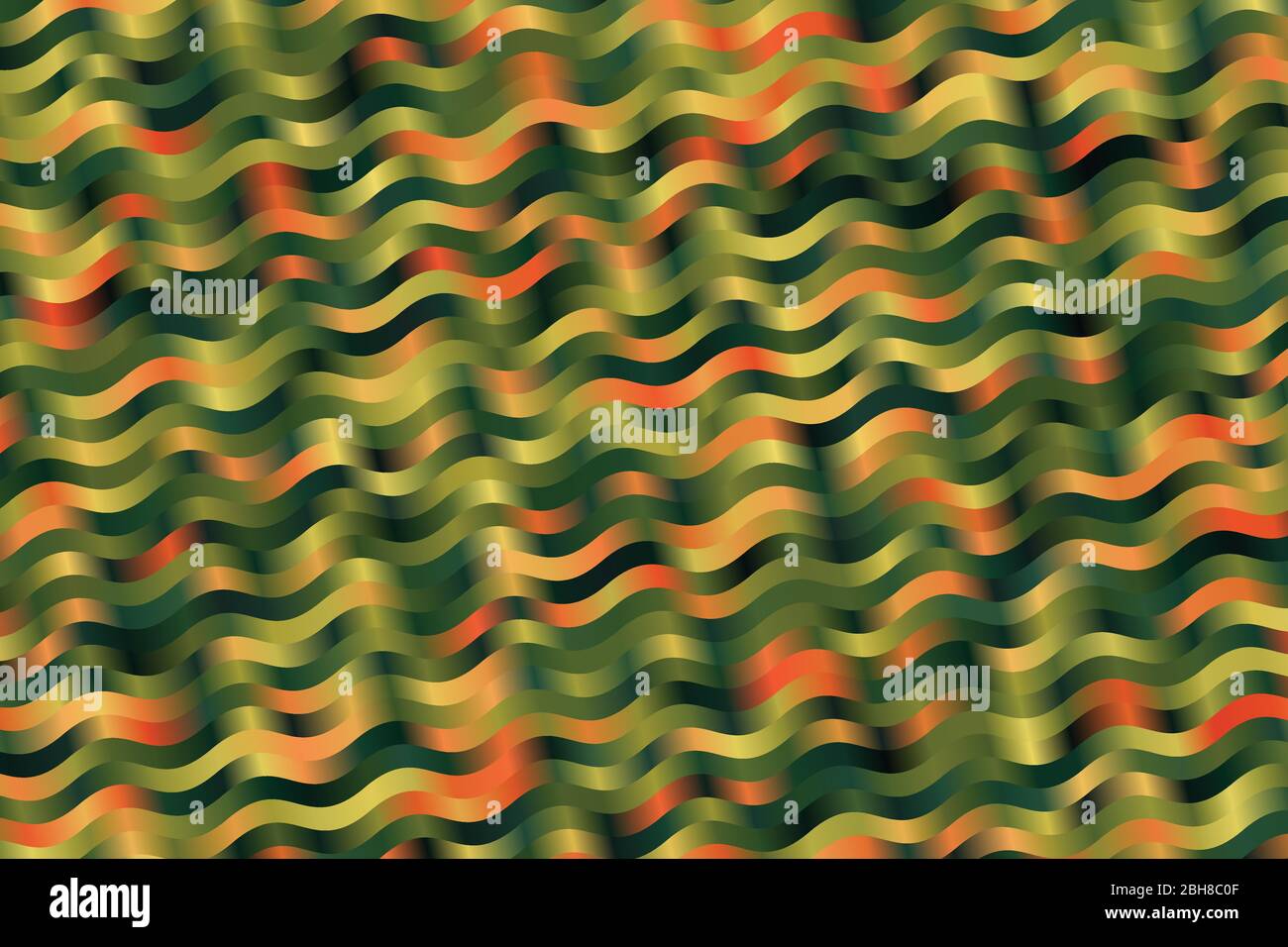 Green, yellow and red waves vector background Stock Vector Image & Art ...