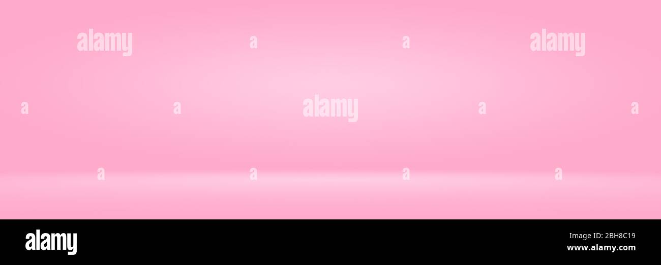 Photographic Pink Gradient backdrop Background Stock Photo