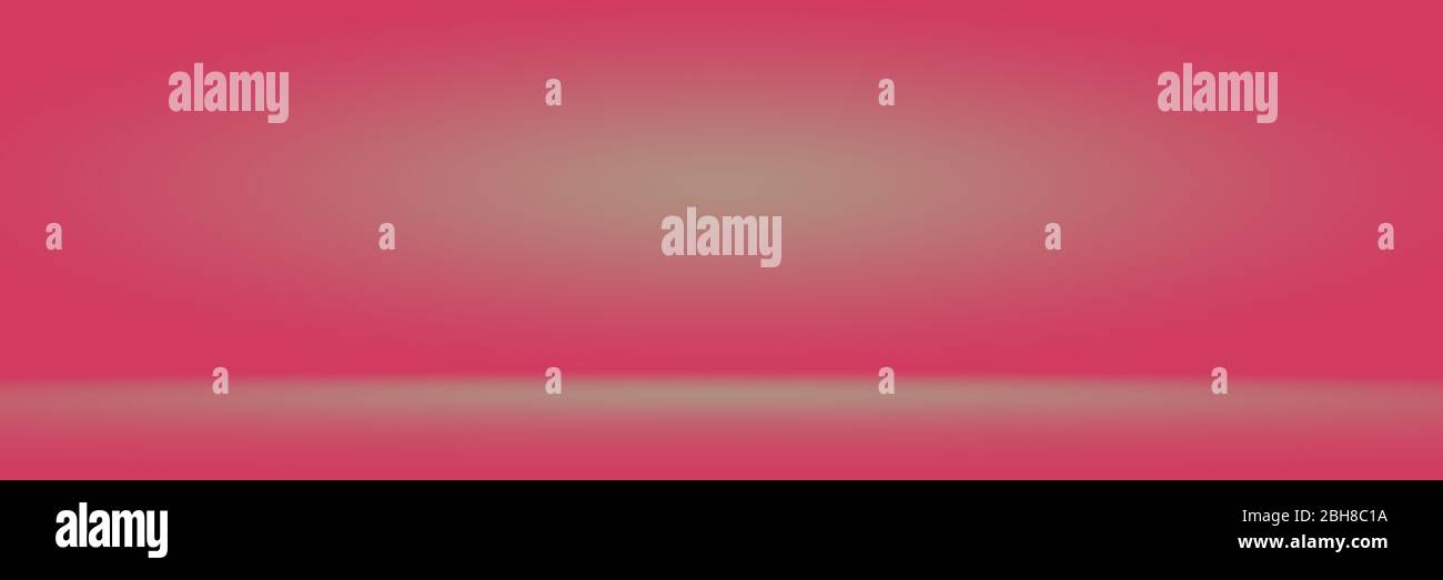 Photographic Pink Gradient backdrop Background Stock Photo