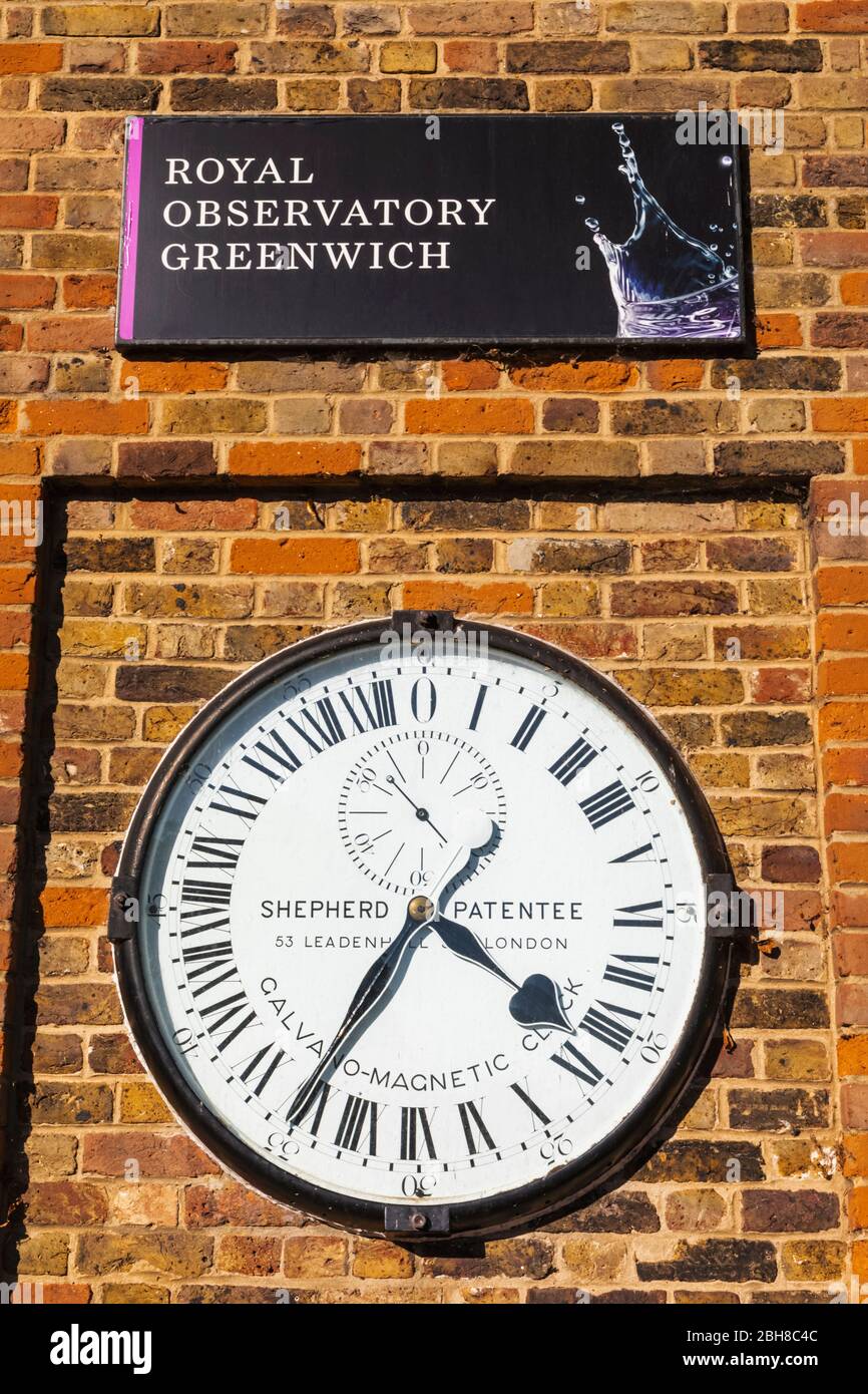 England, London, Greenwich, Royal Observatory, The Shepherd 24hour