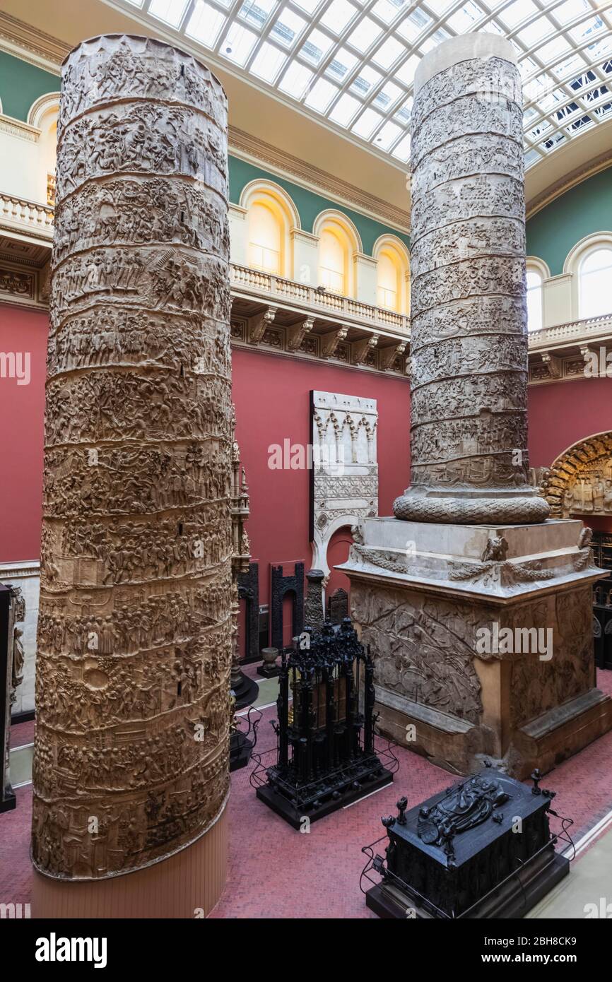 England, London, Knightsbridge, Victoria and Albert Museum, The Cast Courts Stock Photo