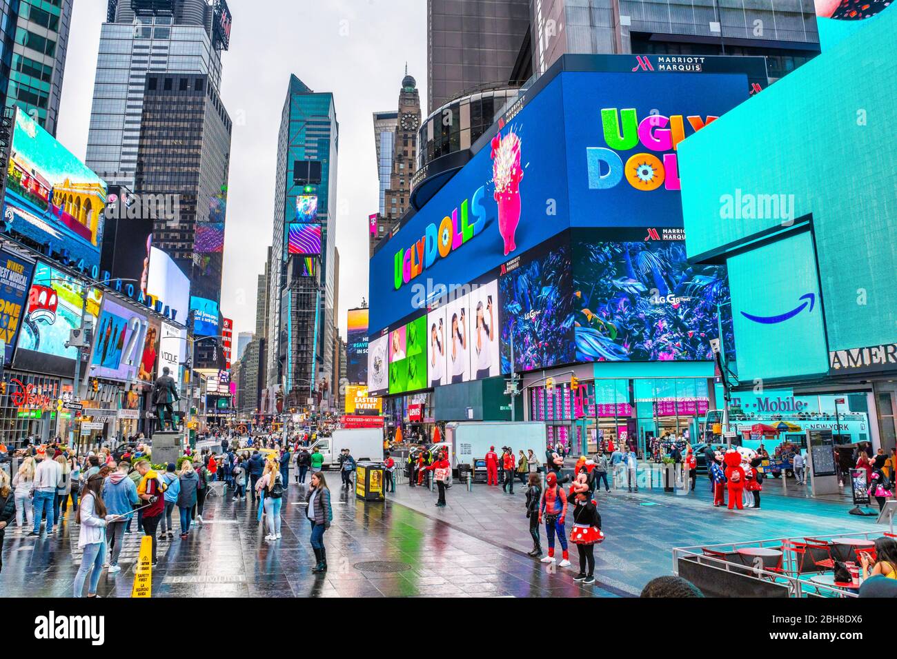 New York City Times Square Directions - Usa New York City Manhattan Times Square 2BH8DX6