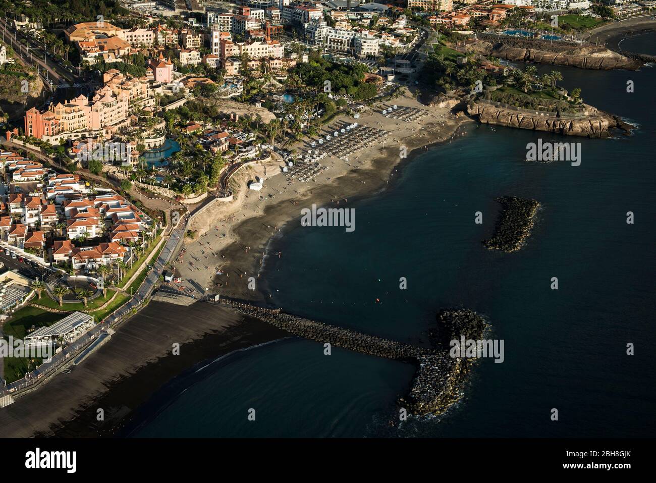 Canary Island Tenerife with west coast at Adeje, Spain Stock Photo