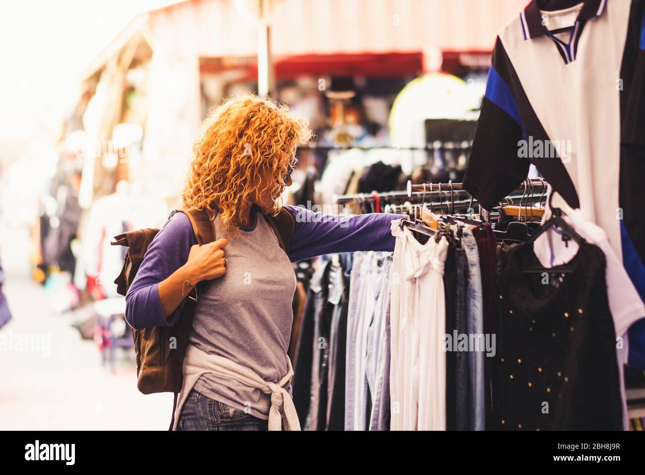 vacation clothes shopping