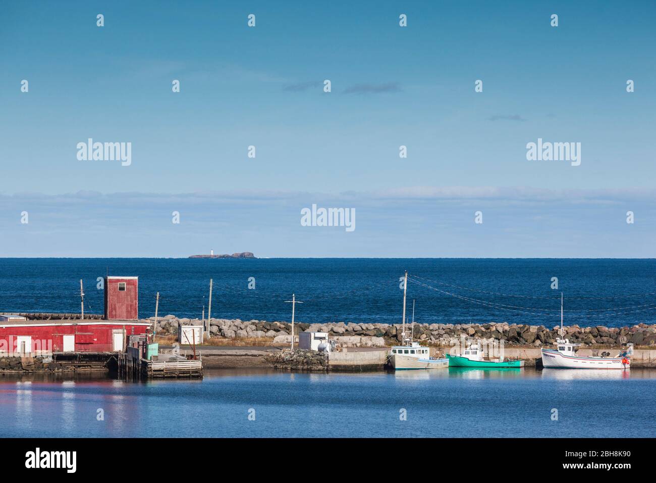 Canada, Nova Scotia, Port Morien, view of Morien Bay Stock Photo Alamy