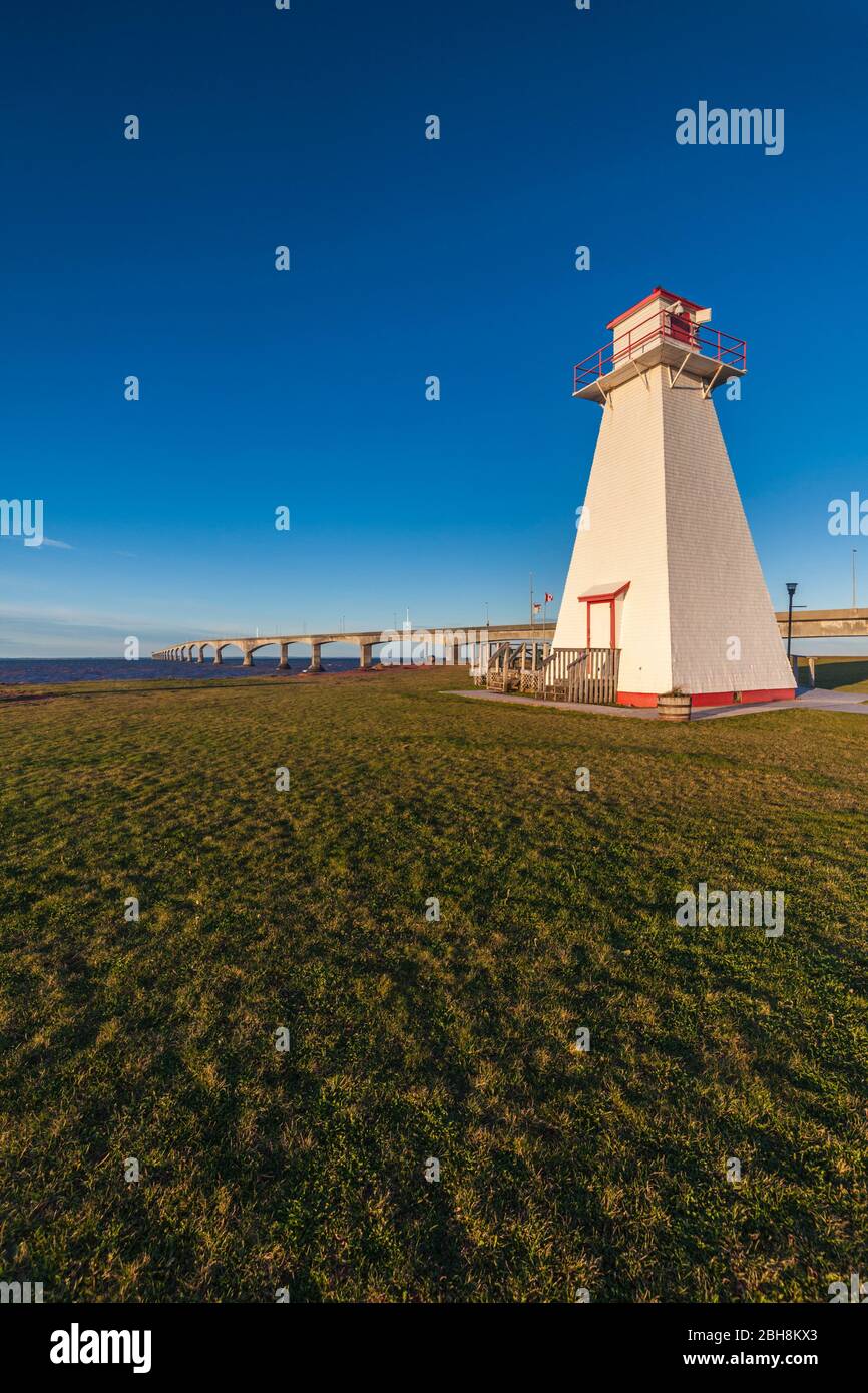 Canada, Prince Edward Island, Borden, Port Borden Back Range Lighthouse