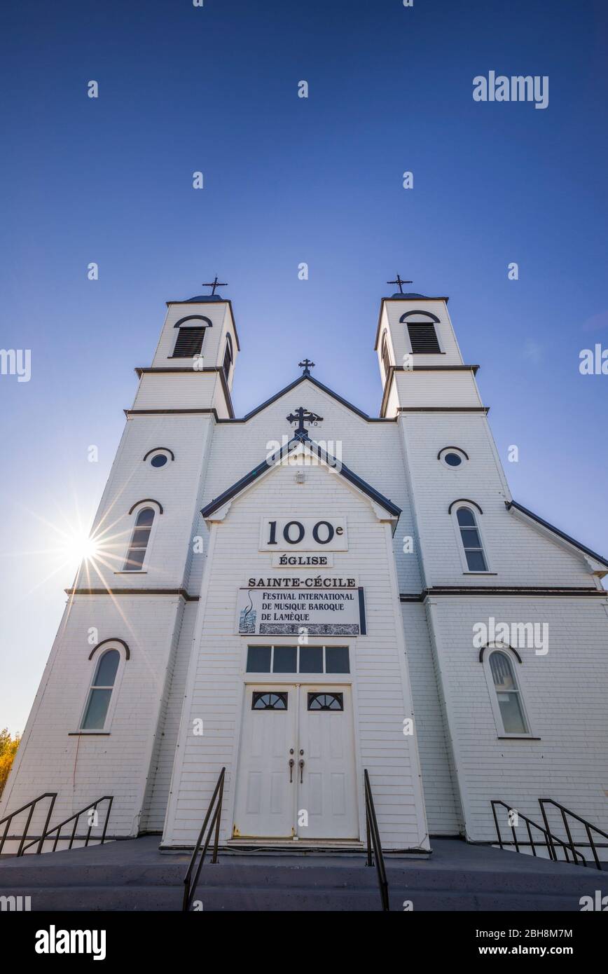 Canada, New Brunswick, Acadian Peninsula, SainteCecile, Eglise PetiteRivieredel'ile, The