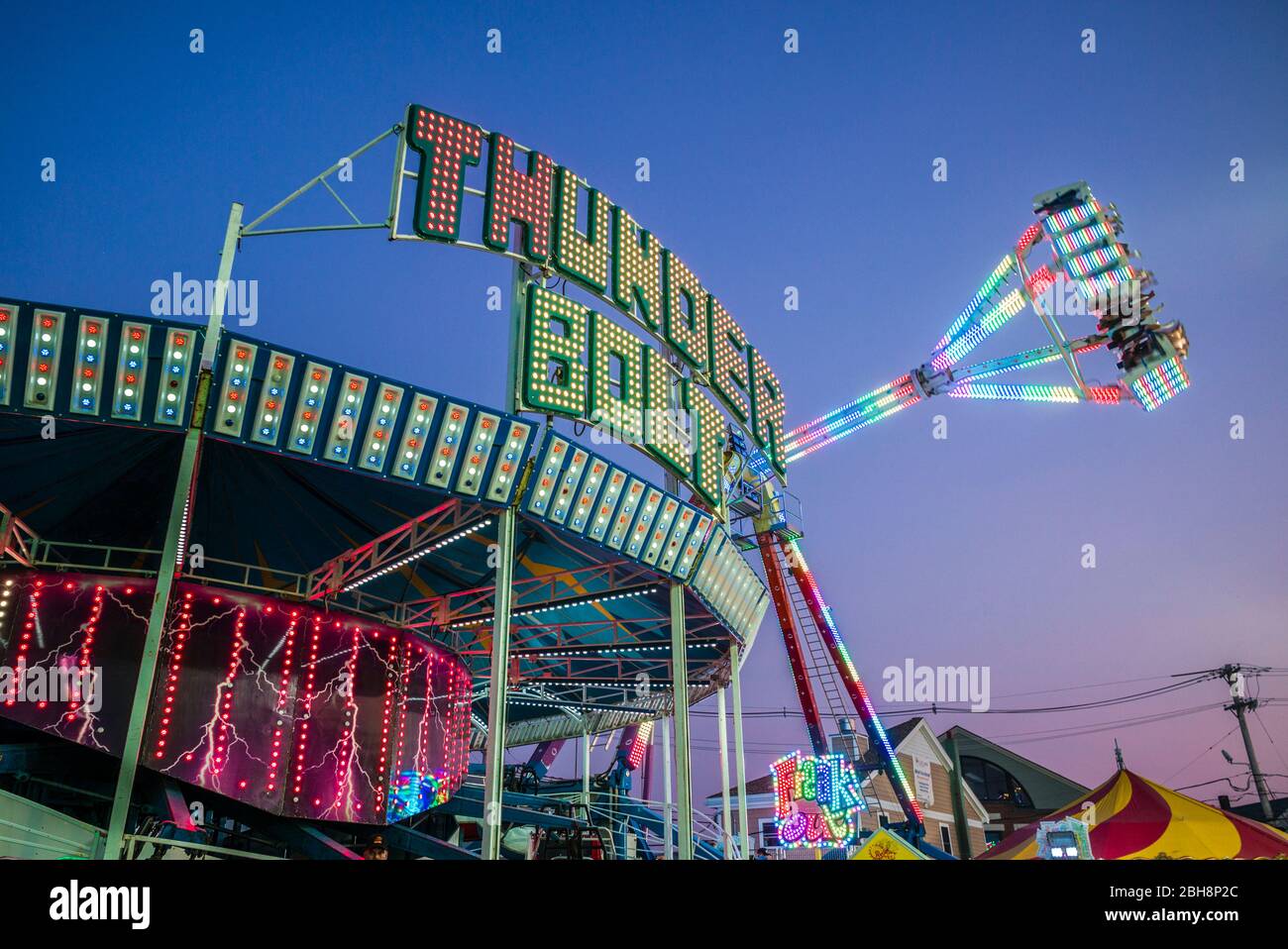 Carnival Rides High Resolution Stock Photography And Images Alamy