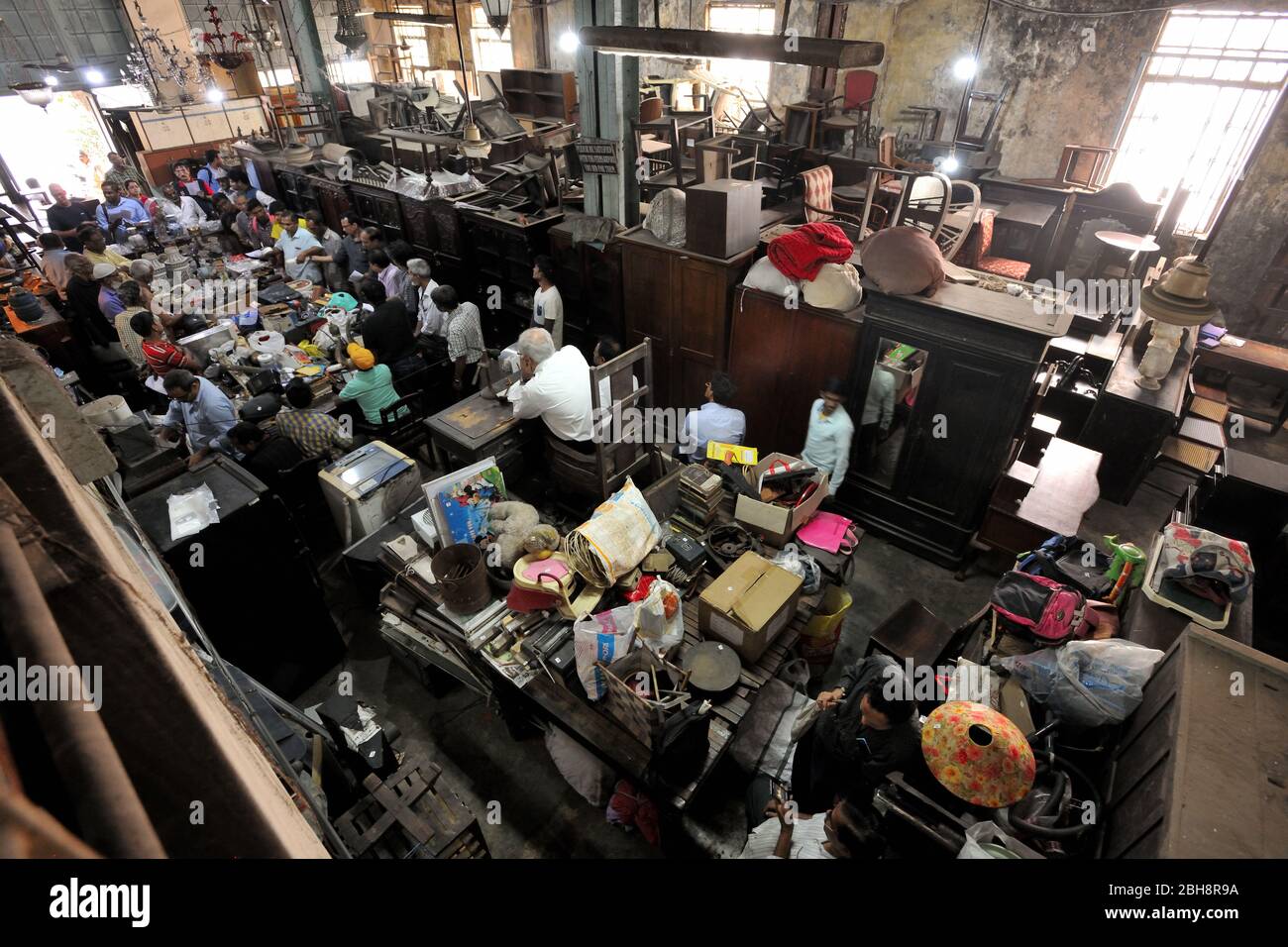 The Russell exchange Auction house in Kolkata, West Bengal, India Stock