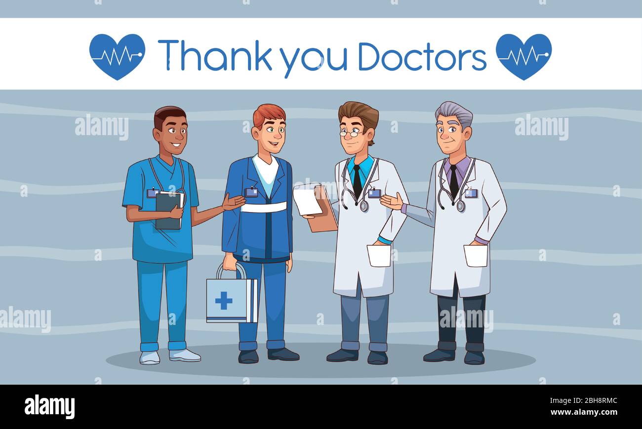 Professionals doctors staff characters icons hi res stock photography Professionals doctors staff characters icons hi res stock photography