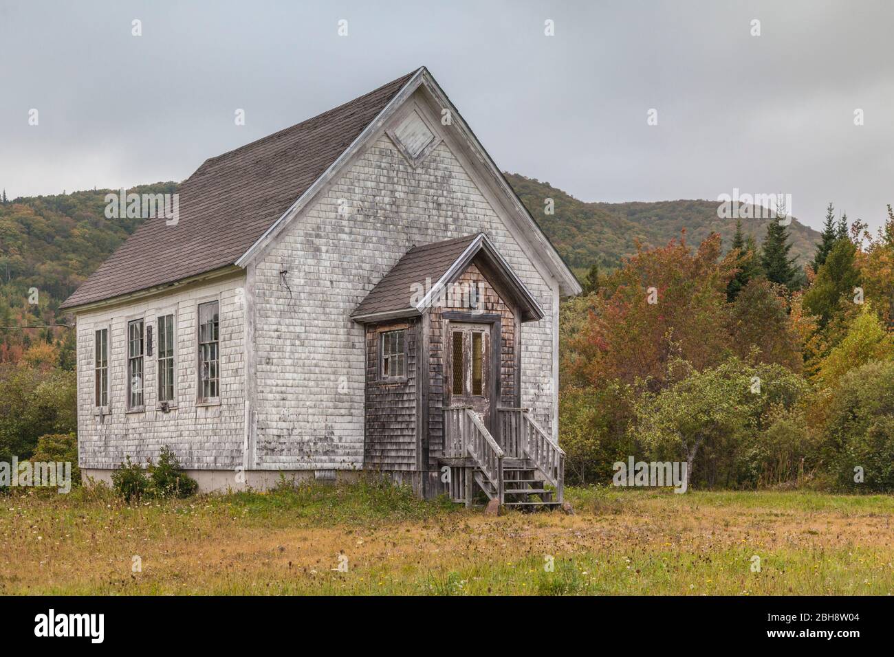 Canada, Nova Scotia, Glenville, abandoned house Stock Photo