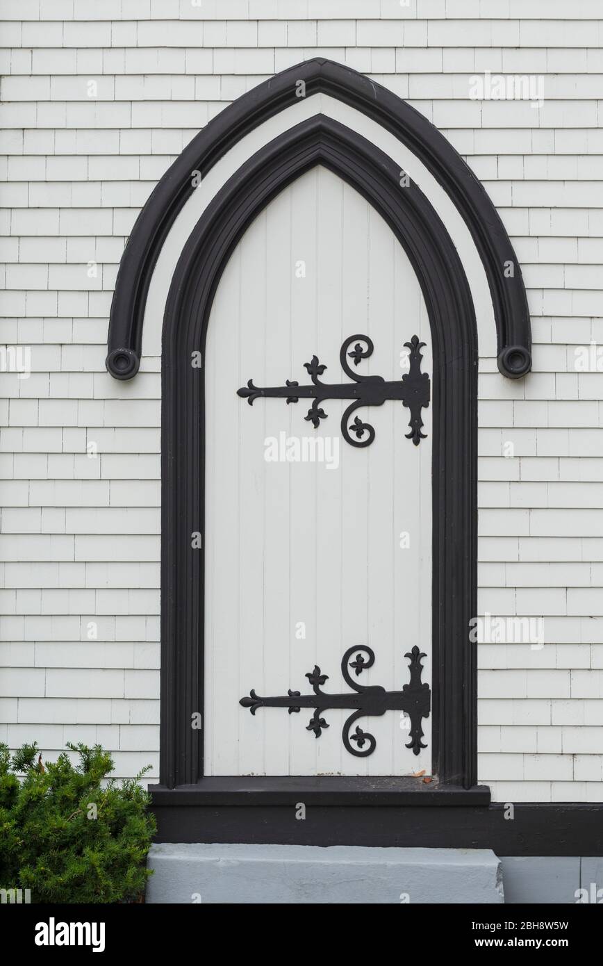 Canada, Nova Scotia, Lunenburg, Unesco World Heritage fishing village ...
