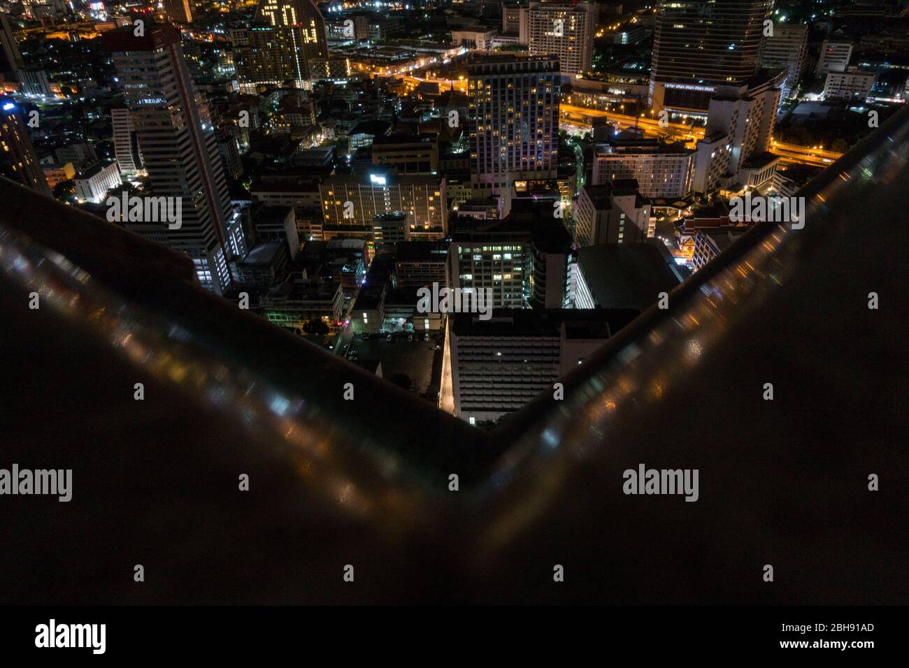 Cloud 47 rooftop bar bangkok view at night hires stock photography and