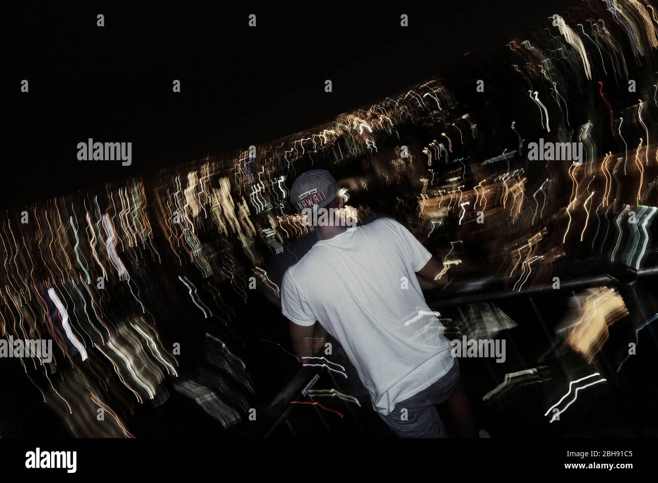 Cloud 47 Rooftop Bar Bangkok View at Night Stock Photo Alamy