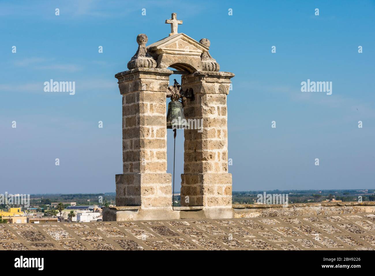 Italien Mezzogiorno Apulien Puglia Halbinsel Salento Nardo Glockenturm Am Monastero Santa Teresa Stock Photo Alamy