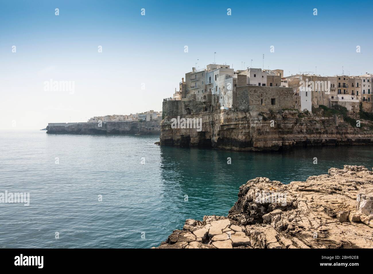 Italien, Mezzogiorno, Apulien / Puglia, Halbinsel Salento, Polignano a ...